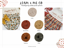 Load image into Gallery viewer, Pumpkin Spice Collab Crochet Purses