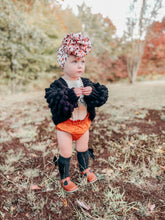 Load image into Gallery viewer, Crochet poet baby-toddler cardigan