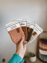 Load image into Gallery viewer, Coffee/drink cozy’s ~ ready to ship
